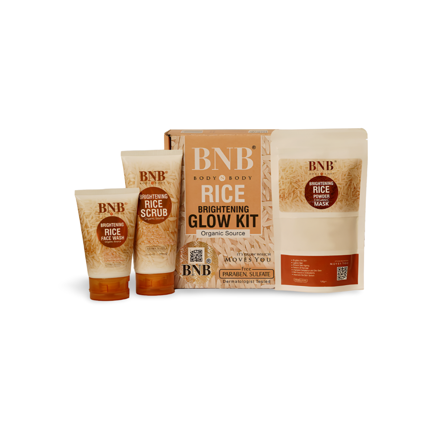 BNB Rice Facial Kit