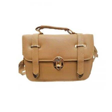 Brown Rexine Purse