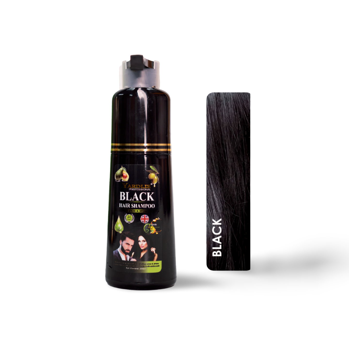 Yardlie Black Hair Color Shampoo